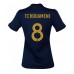 Billige Frankrig Aurelien Tchouameni #8 Hjemmebane Fodboldtrøjer Dame VM 2022 Kortærmet